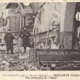 Maricourt (Somme), les ruines de l'église.