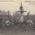 Tombes militaires à Frignicourt (Marne).