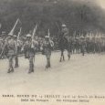 1918, des troupes portugaises lors du défilé du 14 juillet.
