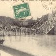Creil et son grand pont coupé.