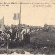 Visites de tombes militaires après la victoire de la Marne.