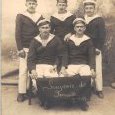 Groupe de marins français du Courbet, Ferryville, 30 juin 1918.