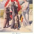 La Suisse accueillant les réfugiés.