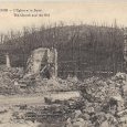 Pinon (Aisne), l'église presque rasée.