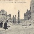 Arras, une ville dévastée. L'hôtel de ville.